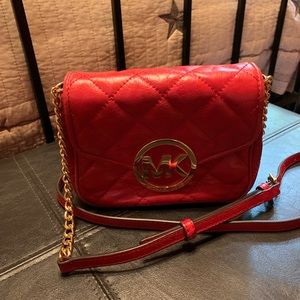 Michael Kors Red small shoulder bag